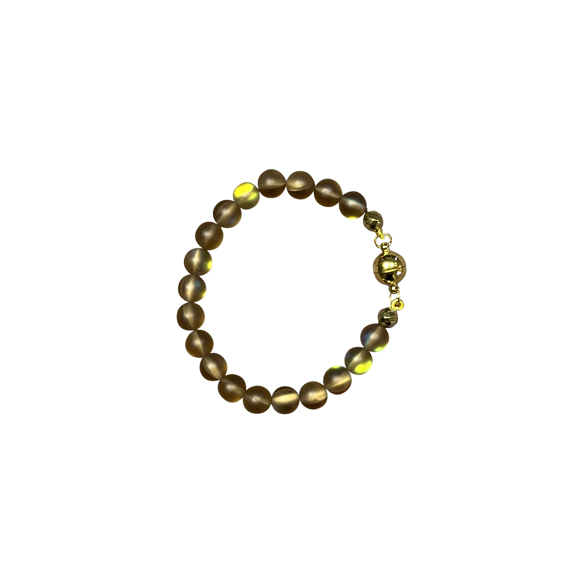 Bracciale di perle satinate boreali